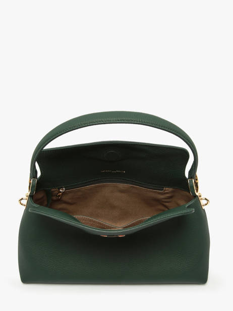 Schoudertas Freesia Leder Nathan baume Groen eden 4 ander zicht 3